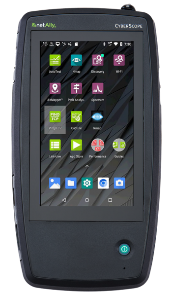 NetAlly CYBERSCOPE Handheld CyberSecurity Analyzer