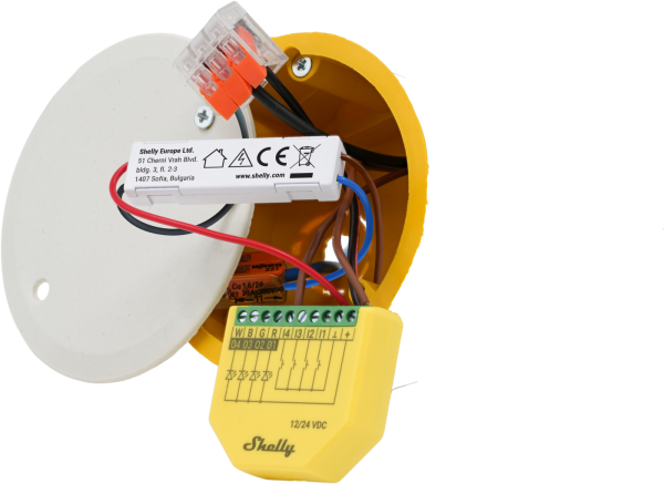 Shelly · Unterputz Zubehör · "1-Channel Decoupler 230V"