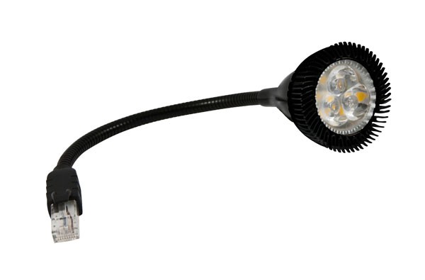 ALLNET ALL-PWR-LED1 / PoE LED 3W lamp 802.3af/at RJ45 Ethern