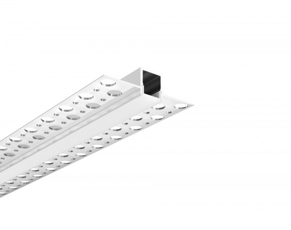 Synergy 21 LED U-profile 200cm, ALU068-R plasterboard profile