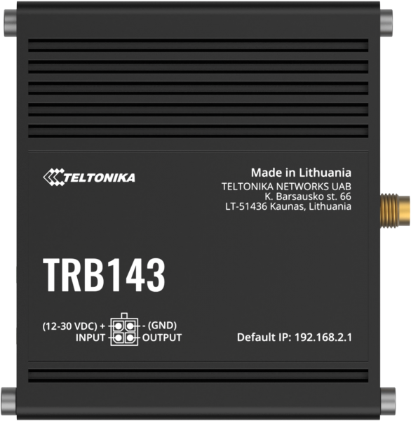 Teltonika · Gateway · TRB143 · LTE CAT4 M-BUS