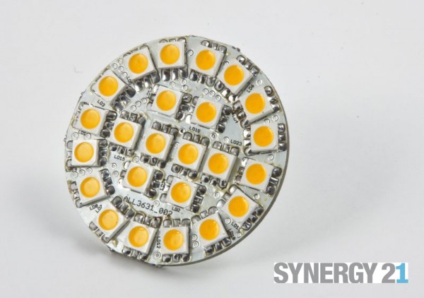 Synergy 21 LED Retrofit G4 24x SMD 5050 ww rear pins