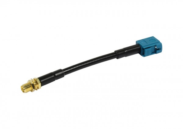 ALLNET antenna cable LMR-195 SMA(F) Fakra (F) AquaBlue/Waterblue (Keycode Z) 10cm