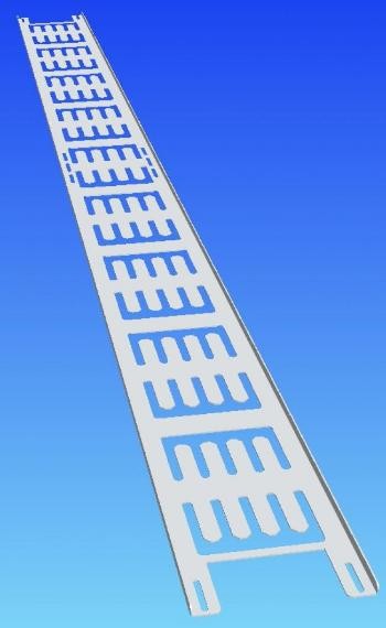 Vertiv(Knürr) zub. Kabelwanne B150/H2200mm, RAL 7021