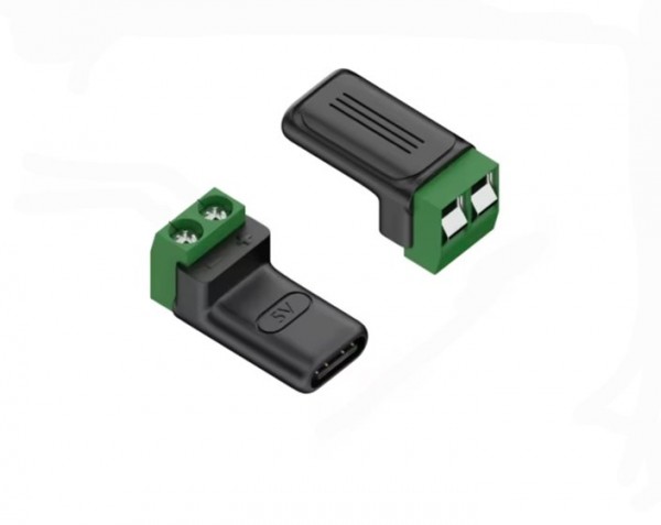 Synergy 21 LED zub Hohlbuchse mit Schraubklemmen (USB-C-Buchse)