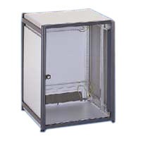 Vertiv(Knürr) Schrank klein 15HE,T600mm,T-Nut,Lichtgrau,