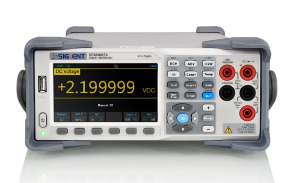 Siglent SDM3065X Digitalmultimeter / Das SDM3065X ist ein hochwertiges Digitalmultimeter mit einer Speichertiefe von 10k.