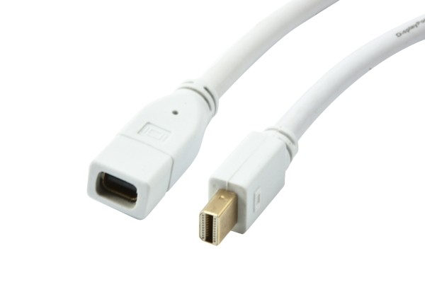 Kabel Video DisplayPort Mini 1.1 => DisplayPort Mini, BU/ST, 3m, Ultra HD 4K*2K 3840*2160@30hz 4:4:4 8bit, Synergy21,