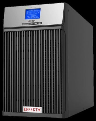 Effekta Online-USV, 1500VA, 41min bei cos phi 0,7 , 1/1-phasig, Tower, ADIRA T 1500-41 XL mit verlängerter Überbrückungszeit,