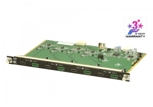 Aten Video Switch, Modulare Matrix Chassis, zbh. 4-Port 4K Input Board