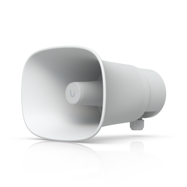 Ubiquiti UniFi Protect AI Horn Speaker • PoE+ • IP66 • white • UP-AI-Horn-Speaker-W