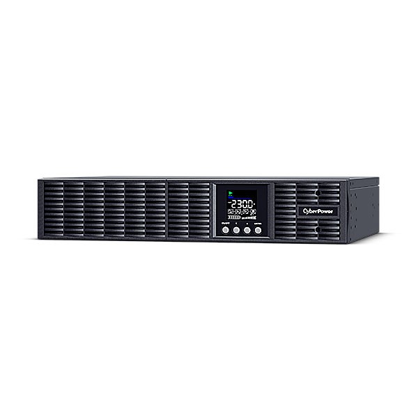 CyberPower USV, OLS Tower/19&quot;-Serie, 1500VA/1350W, 2HE, On-Line, LCD, USB/RS232, incl.SNMP Karte RMCARD205