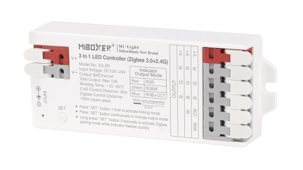 Synergy 21 LED controller 3in1 (RGB/RGBW/RGB+CCT) zigbee3.0/2.4G *Milight/Miboxer*