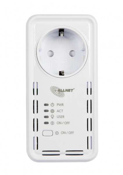 ALLNET MSR IO central switch socket incl. WLAN ?ALL3073V3WLAN? for IP building automation