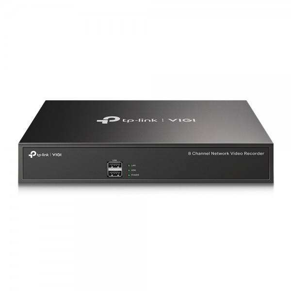 TP-Link - 8 Channel PoE Network Video Recorder - VIGI NVR1008H