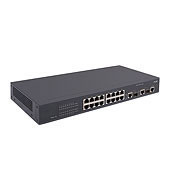 HP/3COM Switch, 100Mbit 16xTP, 1000Mbit 2xTP/SFP-Slot, A3100