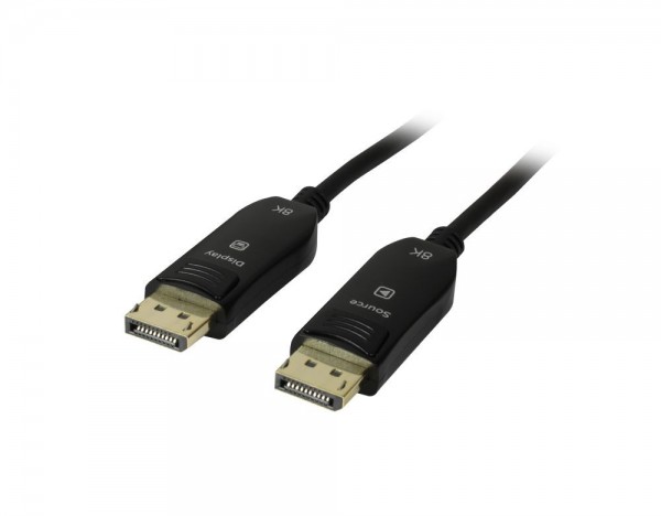 Kabel Video DisplayPort 2.0, ST/ST, 20m, AOC(Aktives Optisches Kabel), UHD 8K*4K 7680×4320@60Hz, Synergy 21,