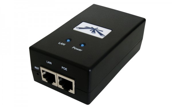 Ubiquiti POE Injector, 24VDC, 30W