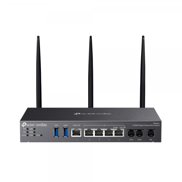 OMADA - DR3650v-4G Omada AX3000 Desktop DSL Gateway