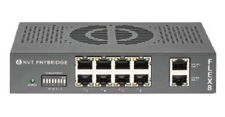 NVT Phybridge Switch FLEX 8 Port UTP