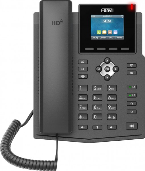 Fanvil X303P, Entry Level IP Phone / SIP / POE