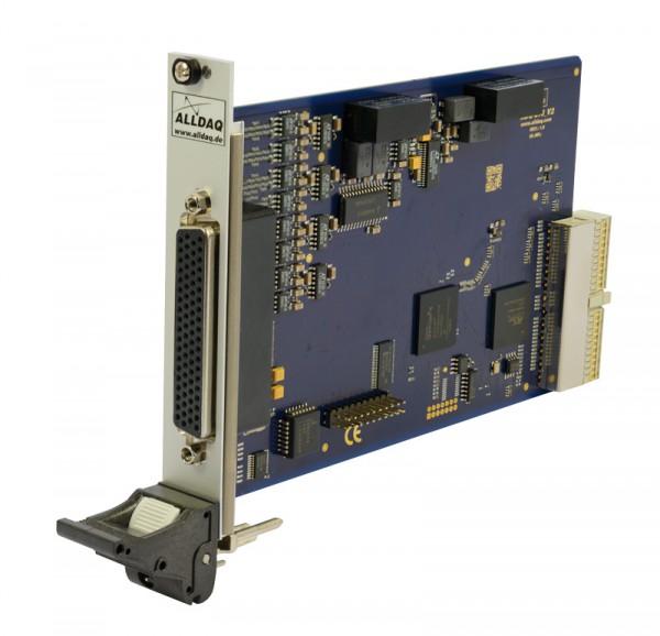 ALLDAQ ADQ-215-PXI_V2 / PXI multi-I/O card, 16 diff. AI (16bit, 500kHz, ±50V), 32 TTL-DIO, counter