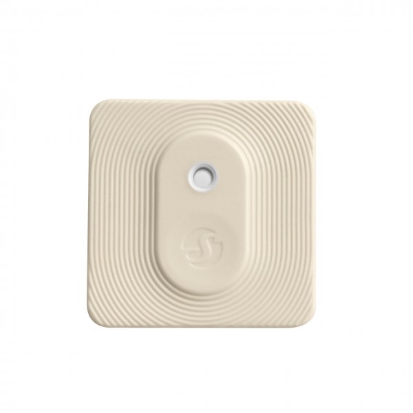 Shelly · Plug &amp; Play · &quot;Blu H&amp;T Ivory&quot; · Temperatur- &amp; Feuchtigkeitssensor · Bluetooth · Batterie · Hellbeige