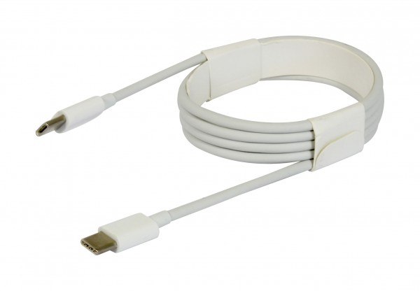 Synergy 21 USB cable USB-C to USB-C USB2.0 white *ALLTRAVEL*