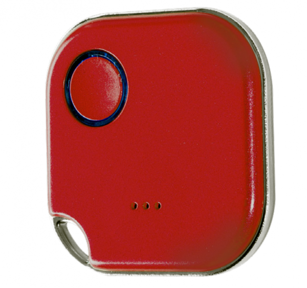 Shelly · Plug & Play · "Blu Button1" · Red