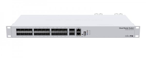 MikroTik Cloud Router Switch CRS326-24S+2Q+RM, 24x 10G SFP+, 2x 40G QSFP+, Rackmount ** USED **