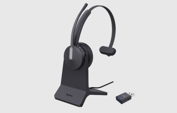 Yealink Dect Headset WH64 Hybrid Mono with Charging Stand Teams
