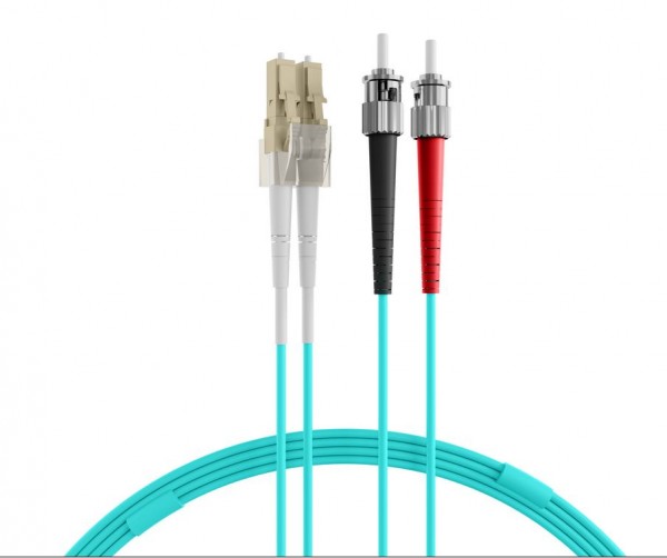 LWL-2-Faser-Patchk. 30mtr.LC-ST, 50/125um, OM3