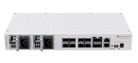MikroTik Cloud Router Switch CRS510-8XS-2XQ-IN, 2x 100G QSFP28, 8x 25G SFP28, 1x 100MB RJ45