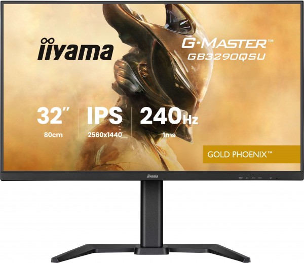 TFT 31,5&quot;/80,0cm iiyama G-Master GB3290QSU Gold Phoenix *schwarz* 16:9