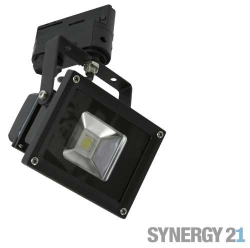 Synergy 21 LED Track-Serie für Stromschiene 10W kaltweiß/schwarz V2