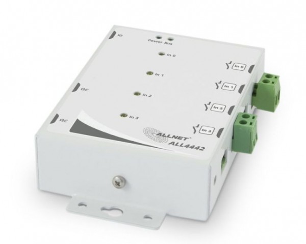 ALLNET ALL4442 / contact input 4-port in metal case
