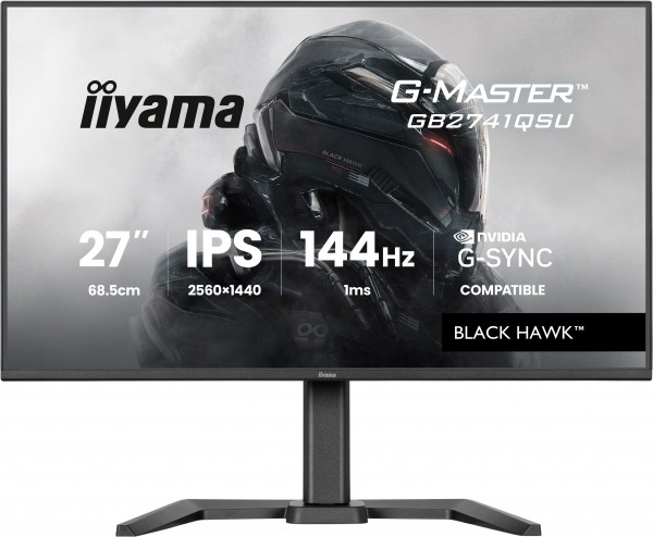 TFT 27,0"/68,5cm iiyama G-Master G2741QSU Black Hawk *schwarz* 16:9