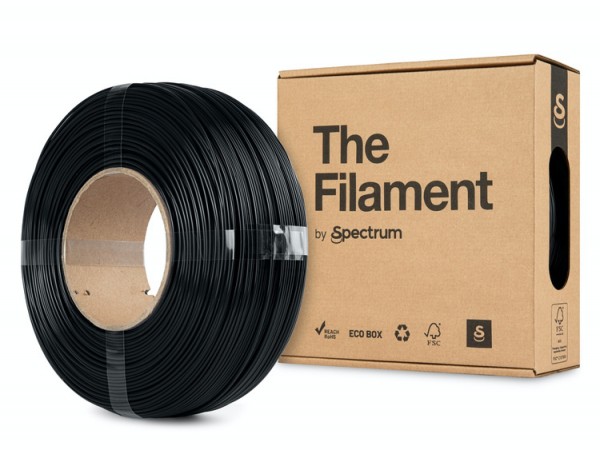 The Filament · ReFill PETG · MIDNIGHT BLACK · 1.75mm · 1kg