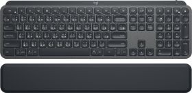 Logitech Tastatur MX Keys plus MX Palm Rest