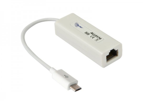 ALLNET ALL0174 / USB -> USB Fast Ethernet Micro-USB LAN Adap