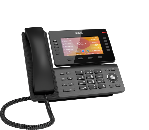 Snom D865 VOIP Telefon (SIP) o. Netzteil**USED*B-WARE*