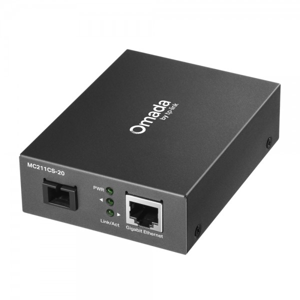 Omada Gigabit WDM Media Converter MC211CS-20