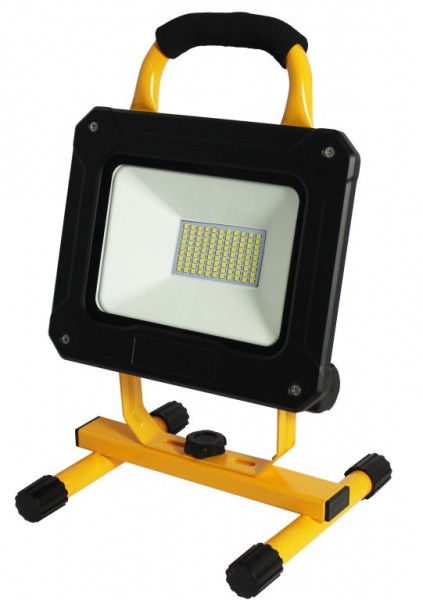 Synergy 21 LED AKKU construction spotlight 30W yellow/cw Bosch compatible