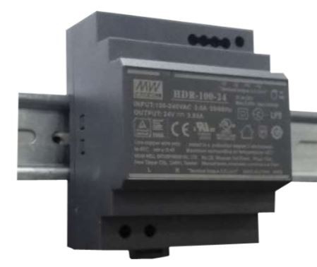 Mean Well power supply - 24V 100W DIN rail
