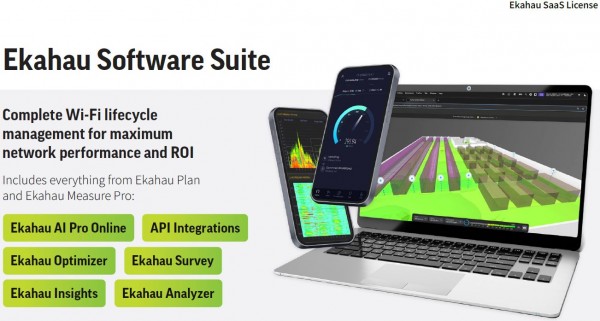 Ekahau Software Suite, 3 Jahre, SaaS-Lizenz,