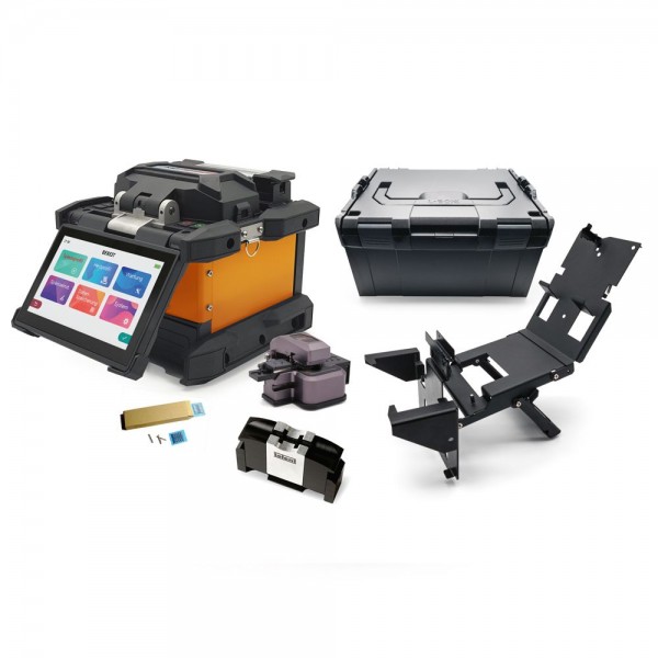 NetPeppers LWL Glasfaser Lichtbogen-Spleißgerät, Kernzentriert, CFS200+OTDR 1000+uvm., LWL-All-in-One Pro Kit,