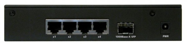 Microsens Switch 6 Port PoE managed Gigabit 5x TP u. 1x SFP MS453501PM-G6+