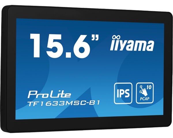 TFT-Touch 15,6"/39,5cm iiyama ProLite TF1633MSC-B1 *schwarz* 16:9 - open frame
