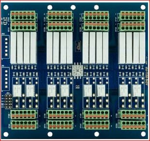 ALLDAQ ADQ-SCU-RB-16/8 (V1.3) / Relaisboard für Signal Conditioning Unit (SCU)