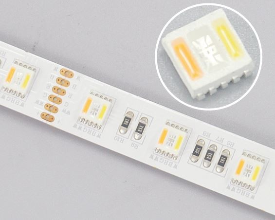 Synergy 21 LED Flex Strip 60 RGB DC24V + RGB-WW (RGB-CCT) one chip